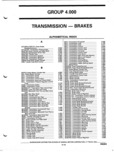 Previous Page - Parts and Illustration Catalog P&A 52A January 1984